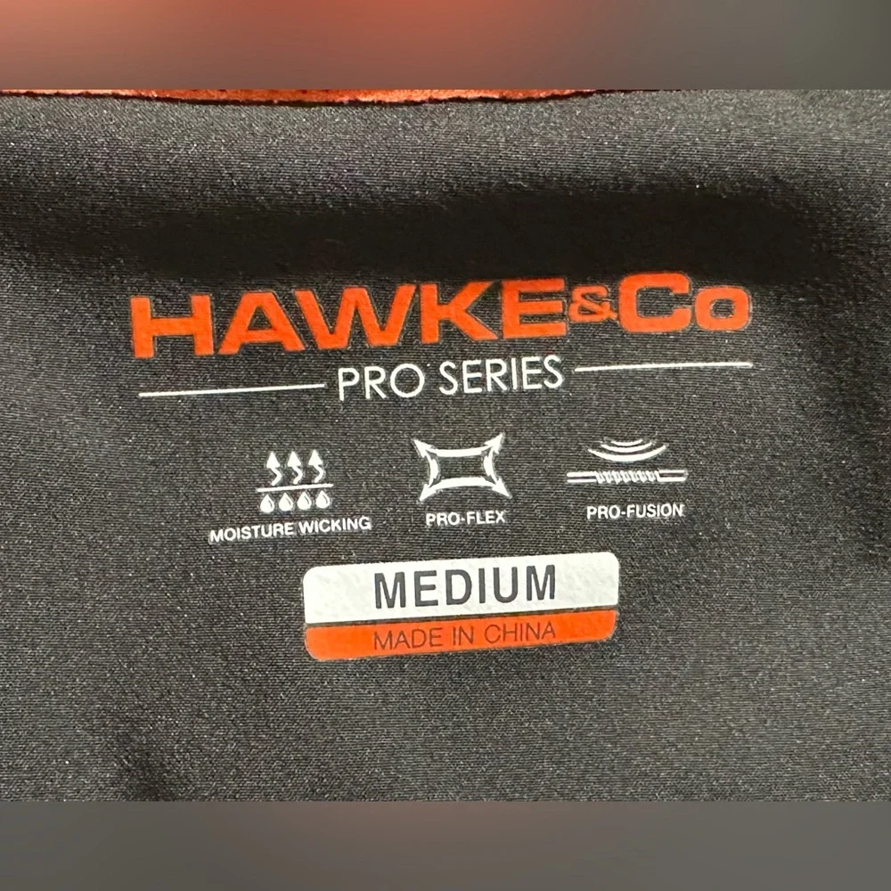 HAWKE & CO Pro series athletic jacket size Medium in graphite Heather NEW